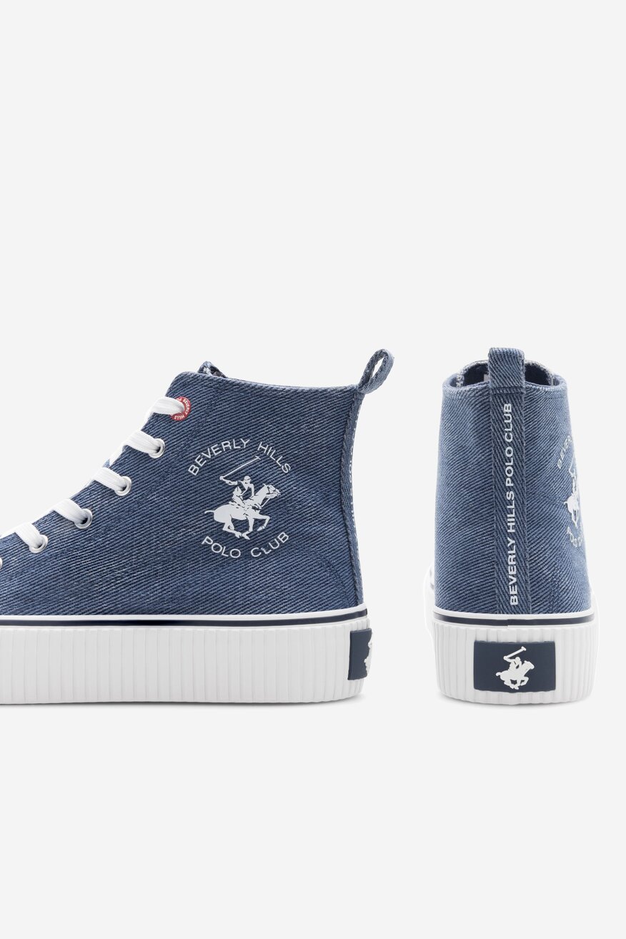 Trampki Beverly Hills Polo Club BHPC026M Jeansowy