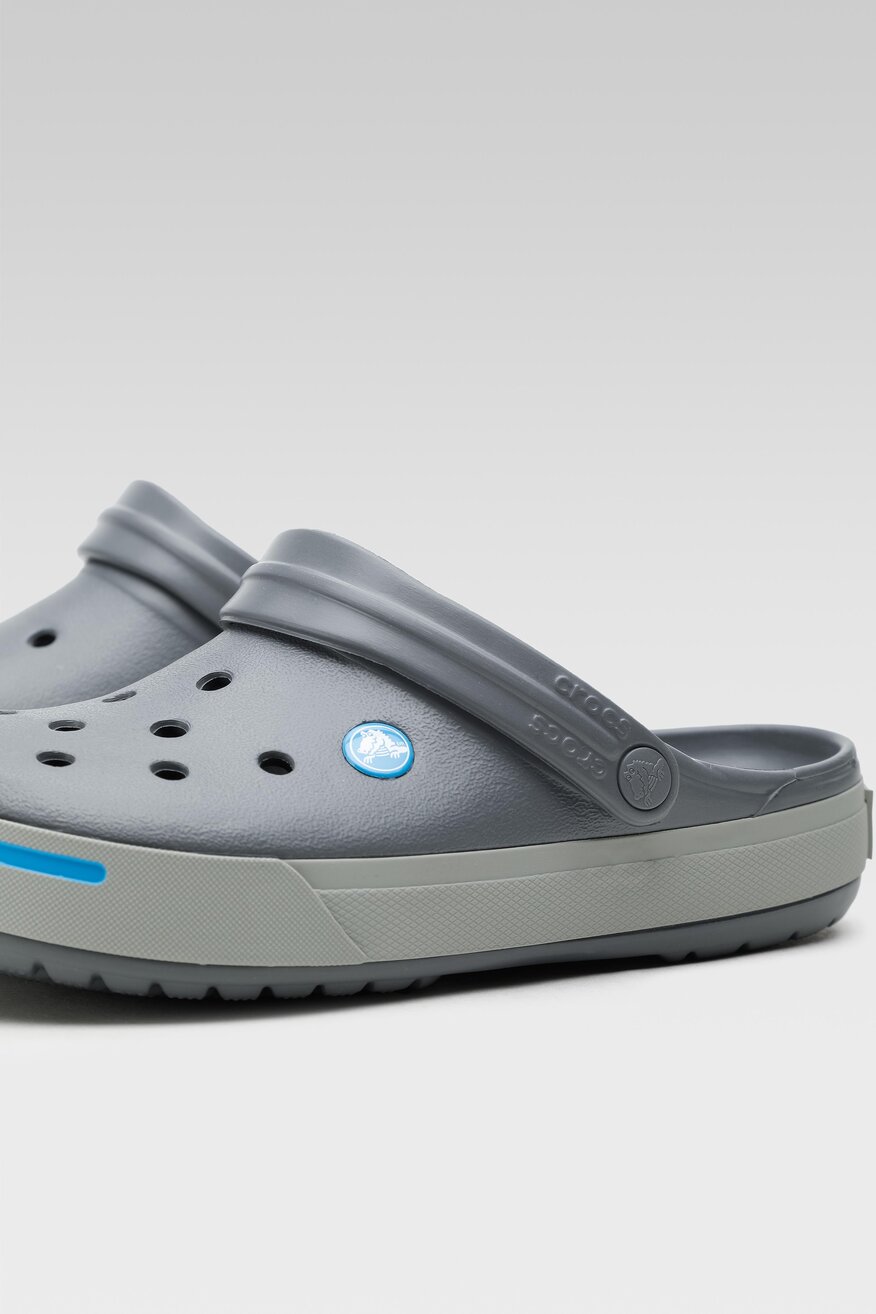 Klapki basenowe Crocs 11989-01W Szary