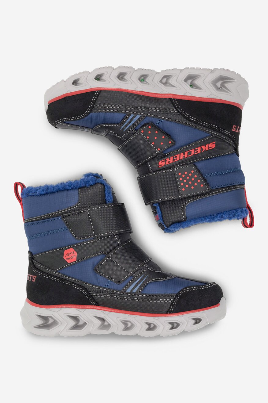 Botki Skechers 90588L NVBK Niebieski ciemny