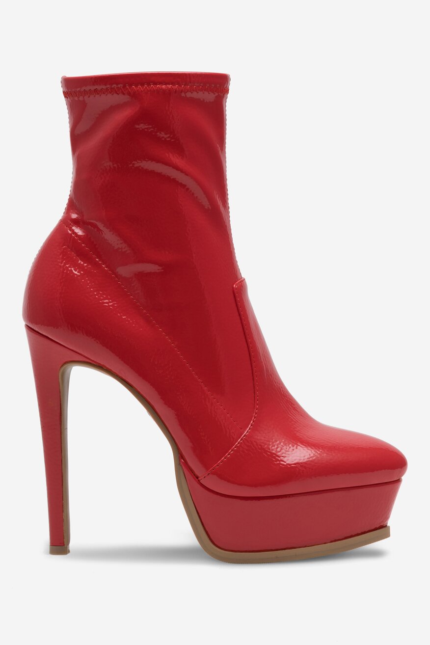 Botki NINE WEST SIDRA SJ1450-1 Czerwony