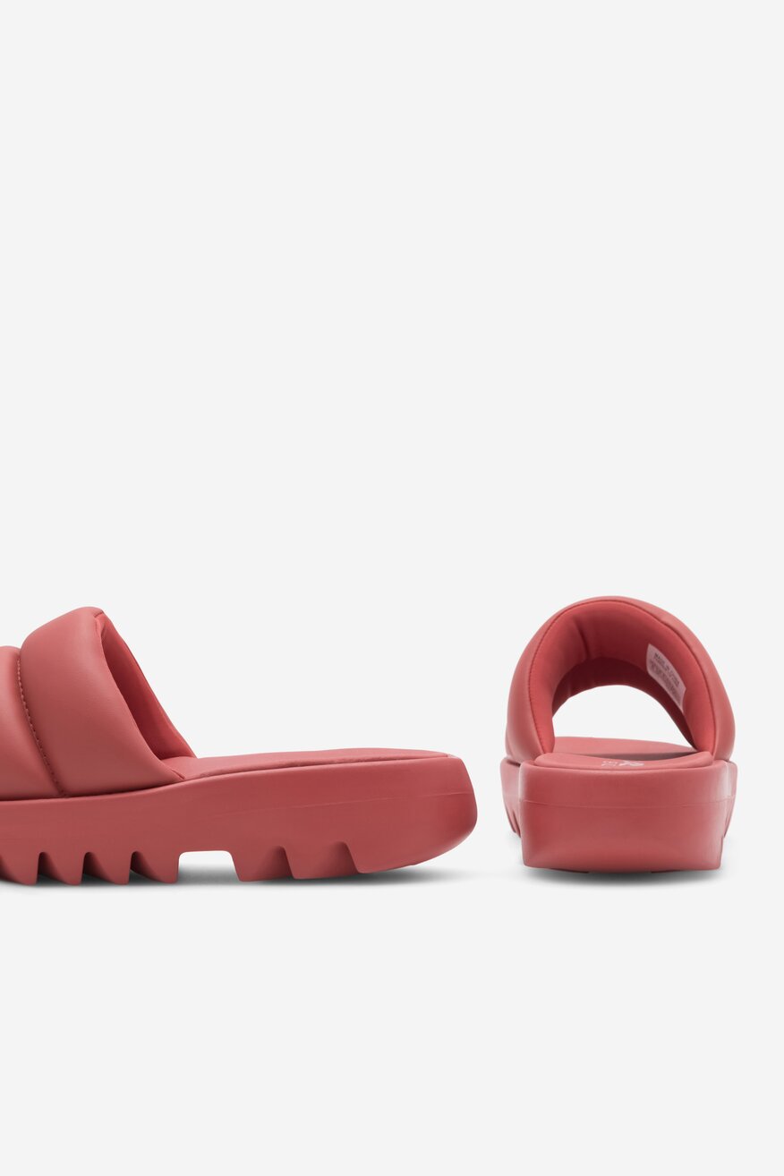 Klapki Reebok CARDI SLIDE HP2219 Czerwony