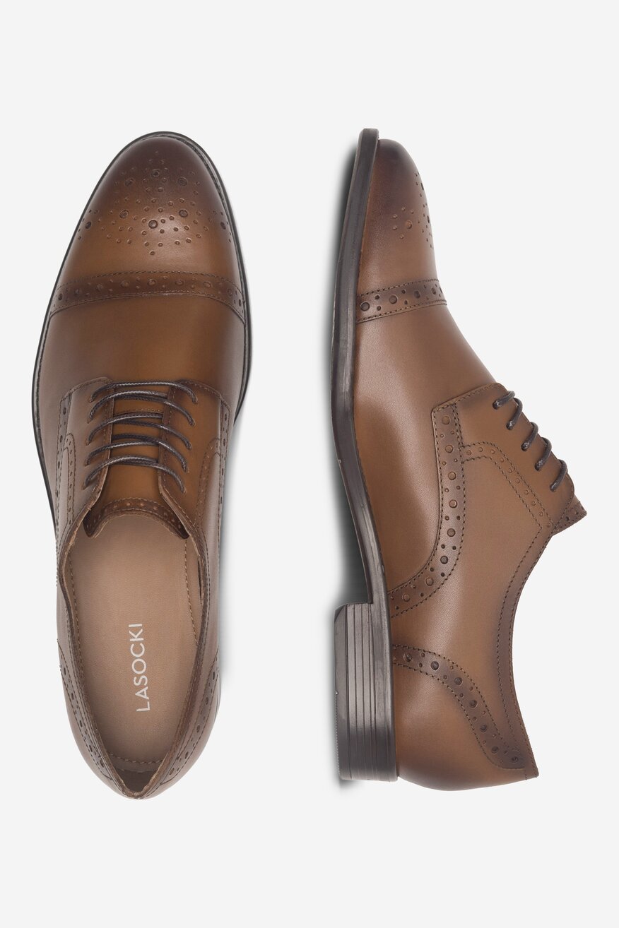 Półbuty Lasocki MI24-TROT-01 Brązowy jasny