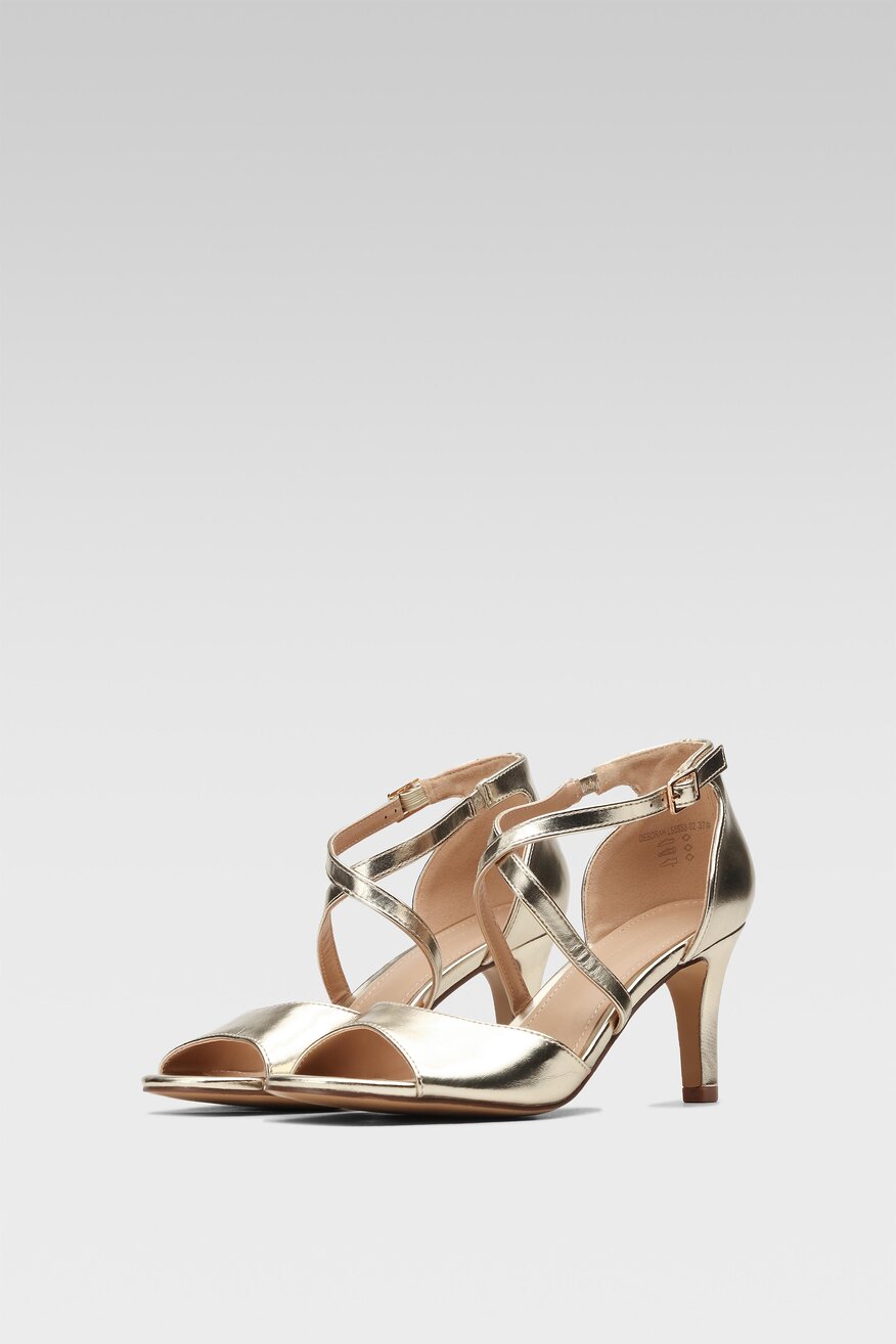 Sandały Clara Barson DEBORAH LS5953-02 Złoty