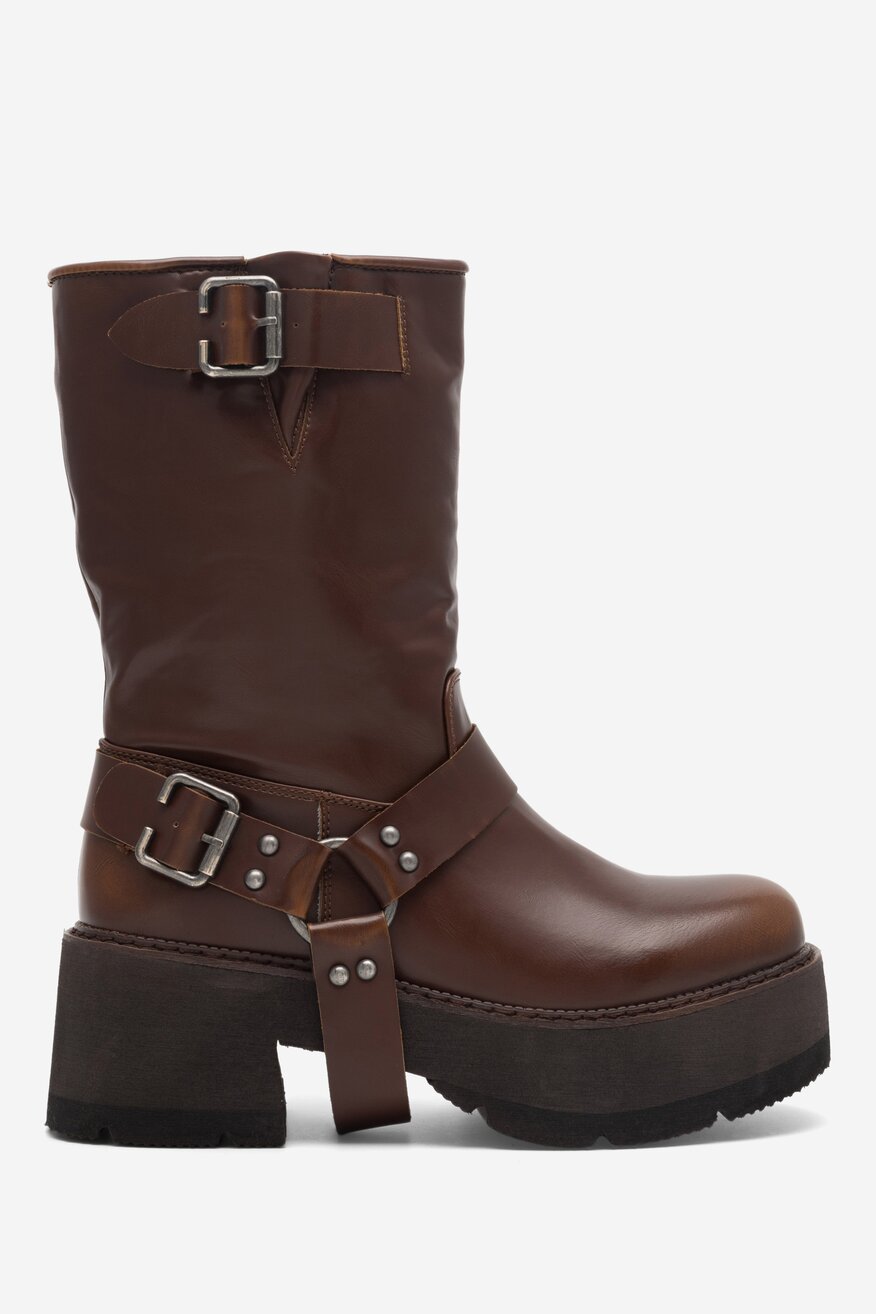 Botki Jenny Fairy SIV WS22236-05 Brązowy