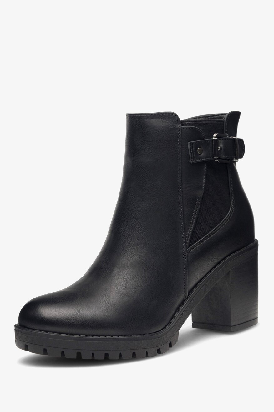 Botki Clara Barson MAGNA HL221125 Czarny