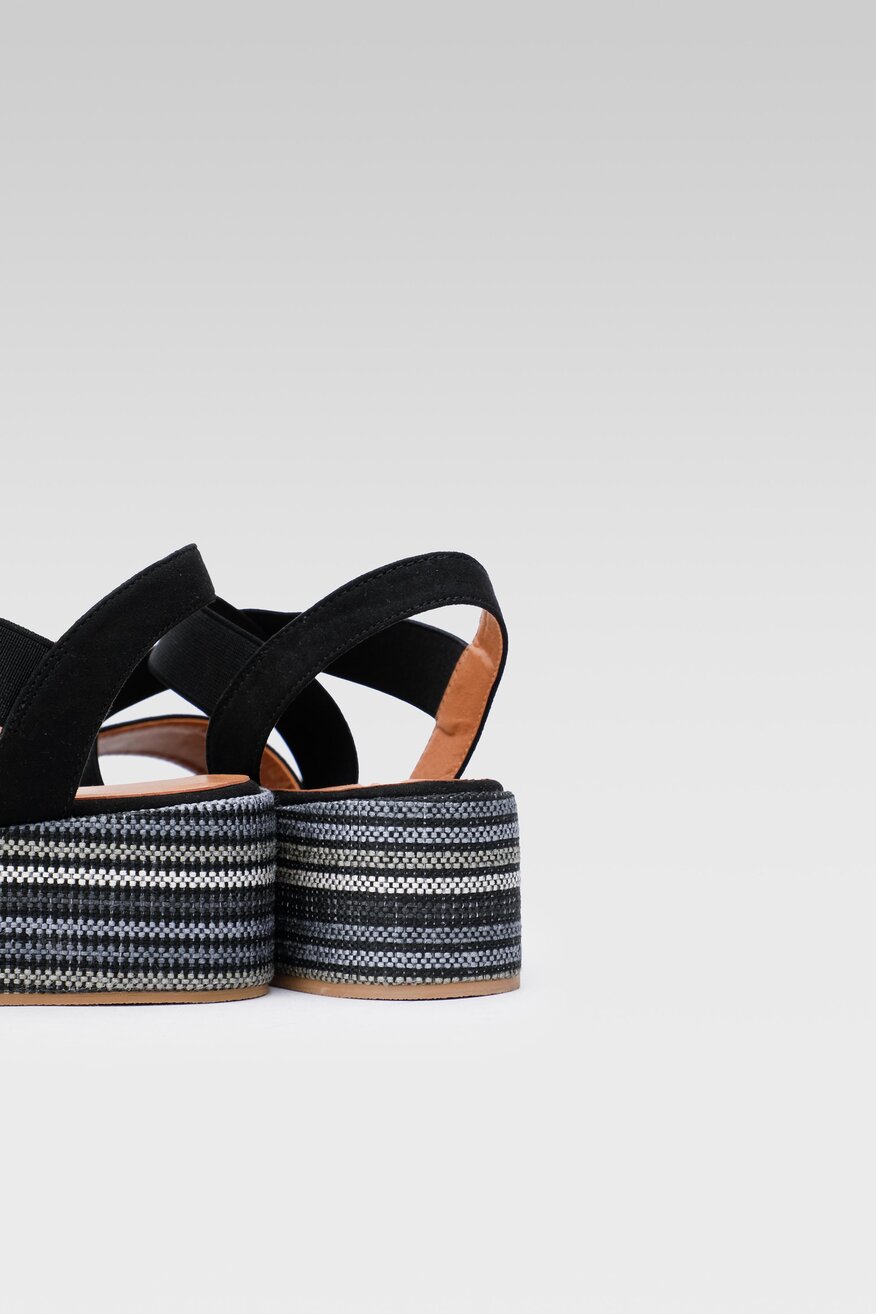 Sandały Clara Barson LIVIA WS22127-03 Czarny