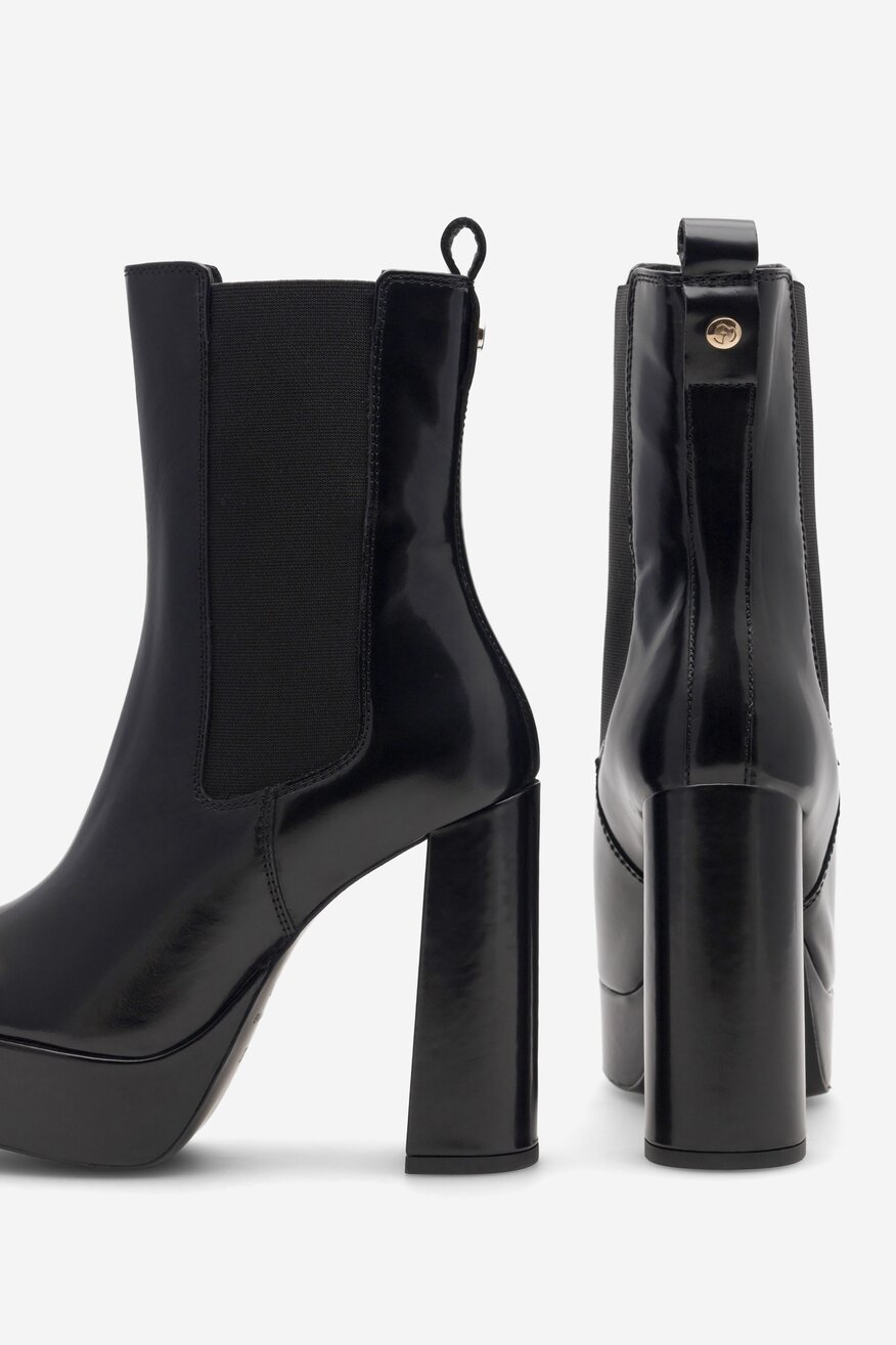 Botki EVA MINGE LUGO-111070 Czarny