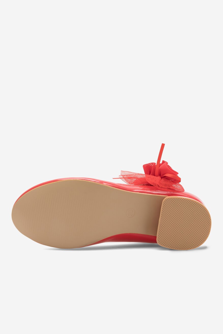 Baleriny Nelli Blu CM220624-2 Czerwony