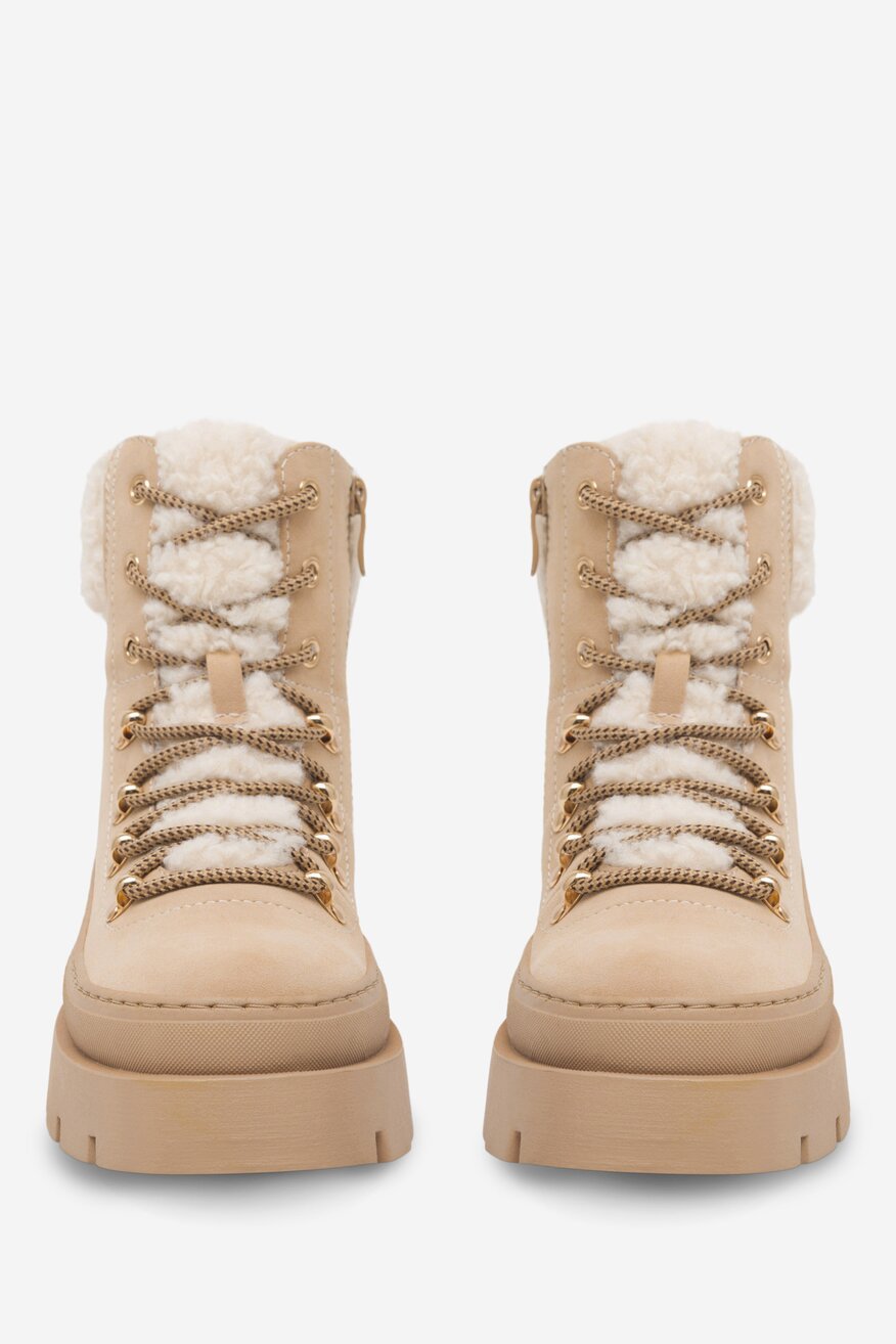 Trzewiki DeeZee QUEENIE WS6151-03 Beżowy