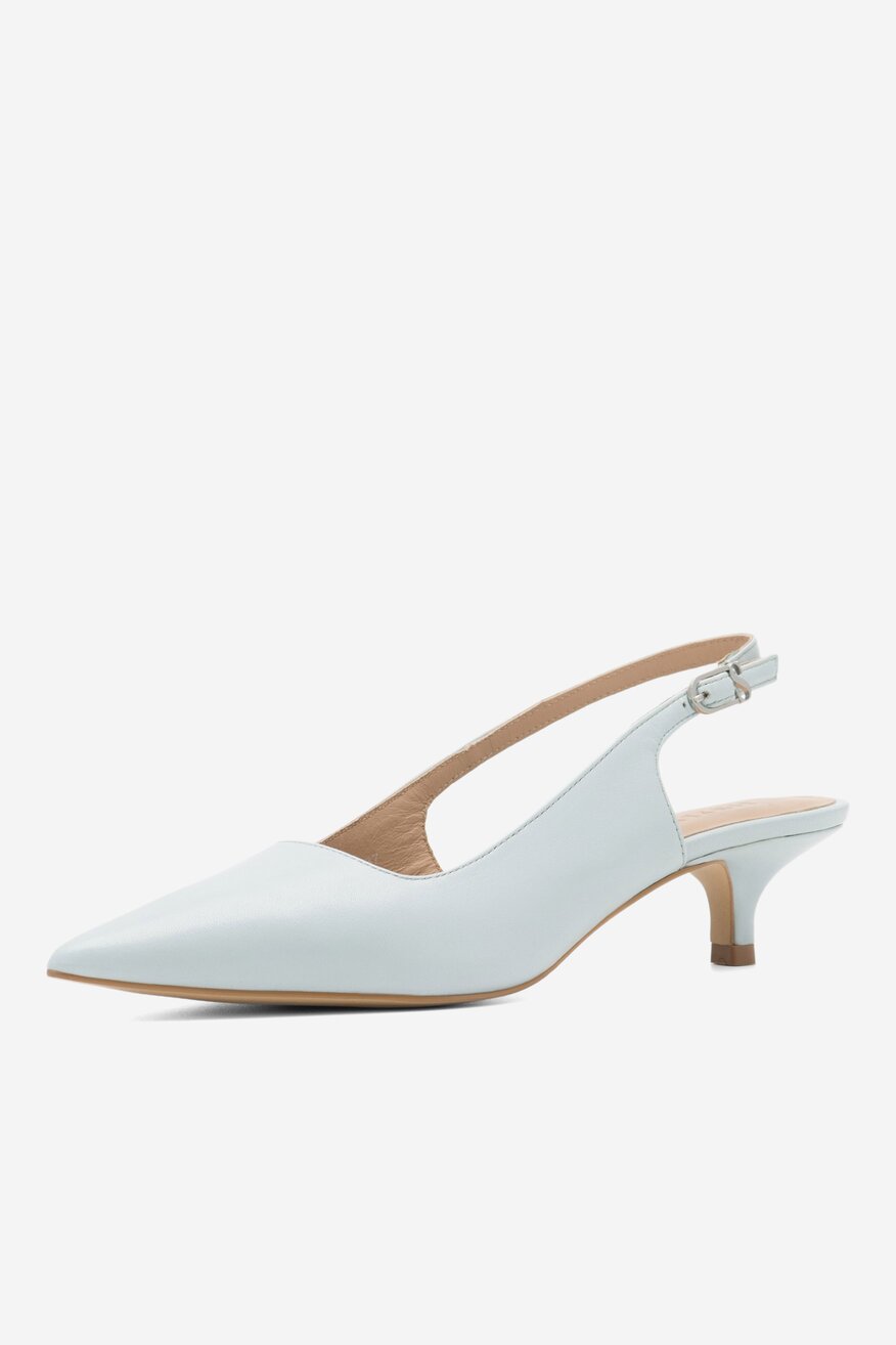 Czółenka SIMPLE ANDORA-108154 Niebieski jasny