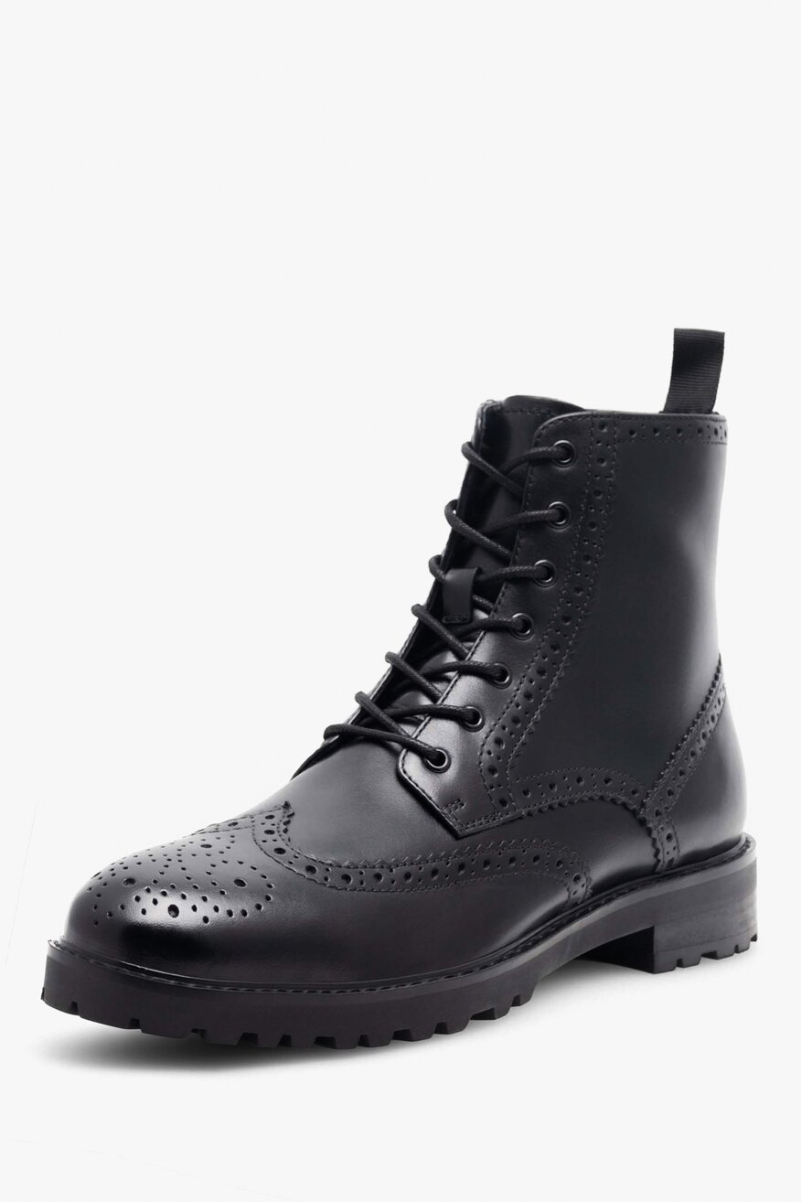 Trzewiki Gino Rossi UBERTO-01 123AM Czarny