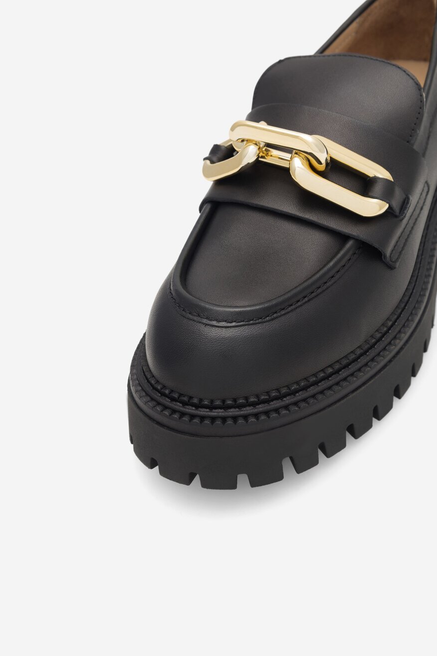 Półbuty Gino Rossi 8040 Czarny