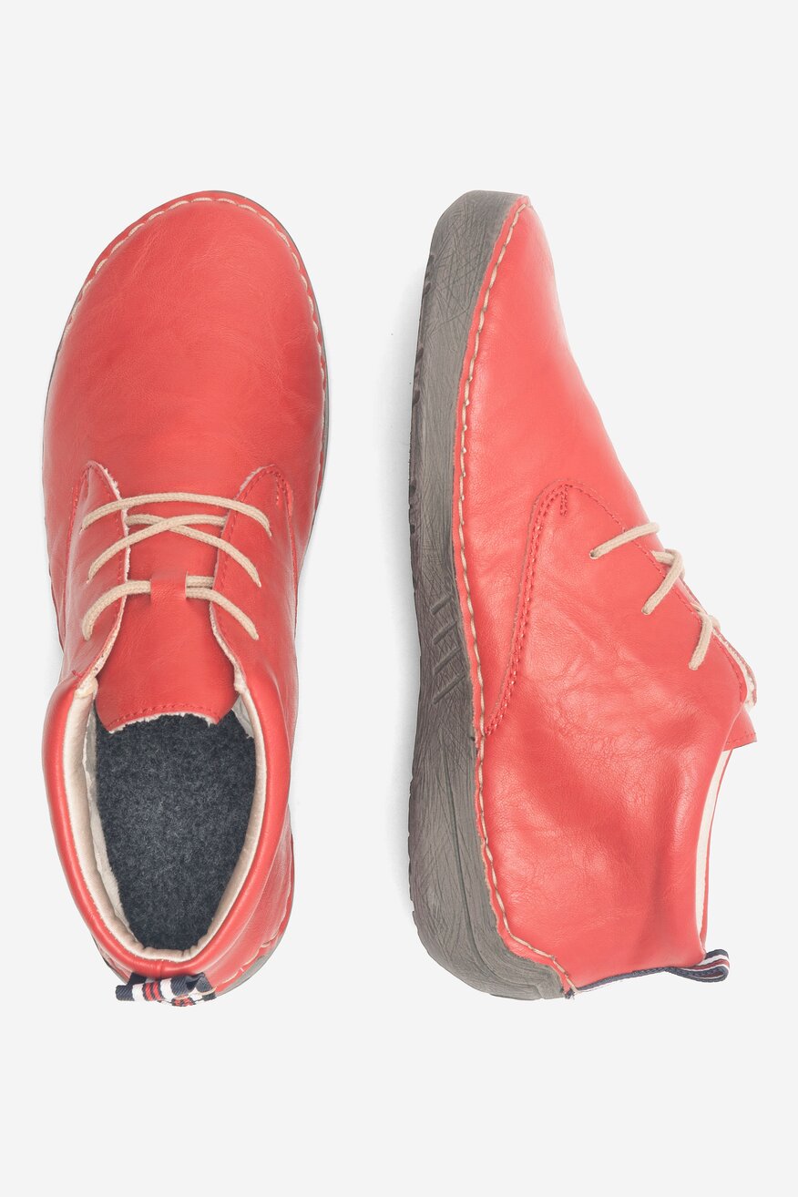 Trzewiki Rieker 52522-33 Czerwony