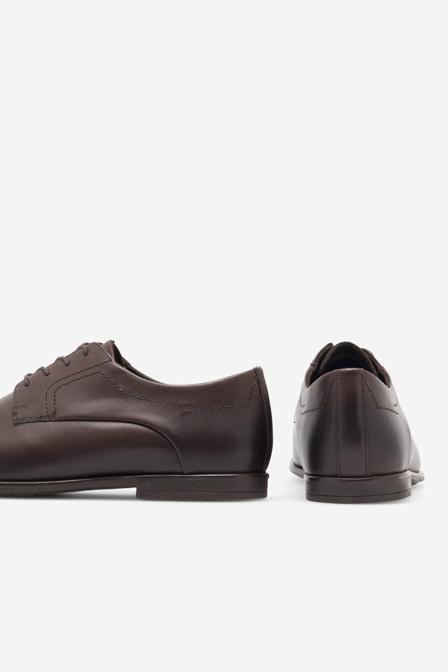 Półbuty Lasocki KONGO-11 MI08 Brązowy ciemny