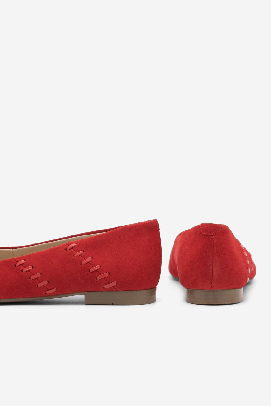 Baleriny Lasocki RST-KAJA-34 Czerwony