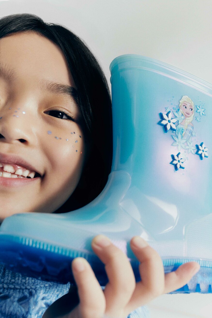 Kalosze Frozen AW23-138DFR Niebieski