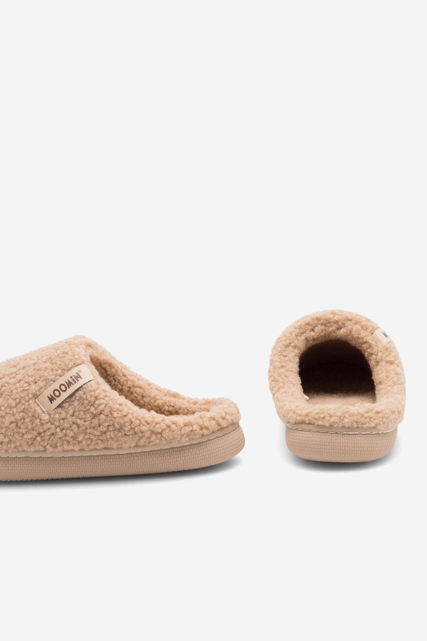 Kapcie MOOMIN AW23-218MMN-A Camel