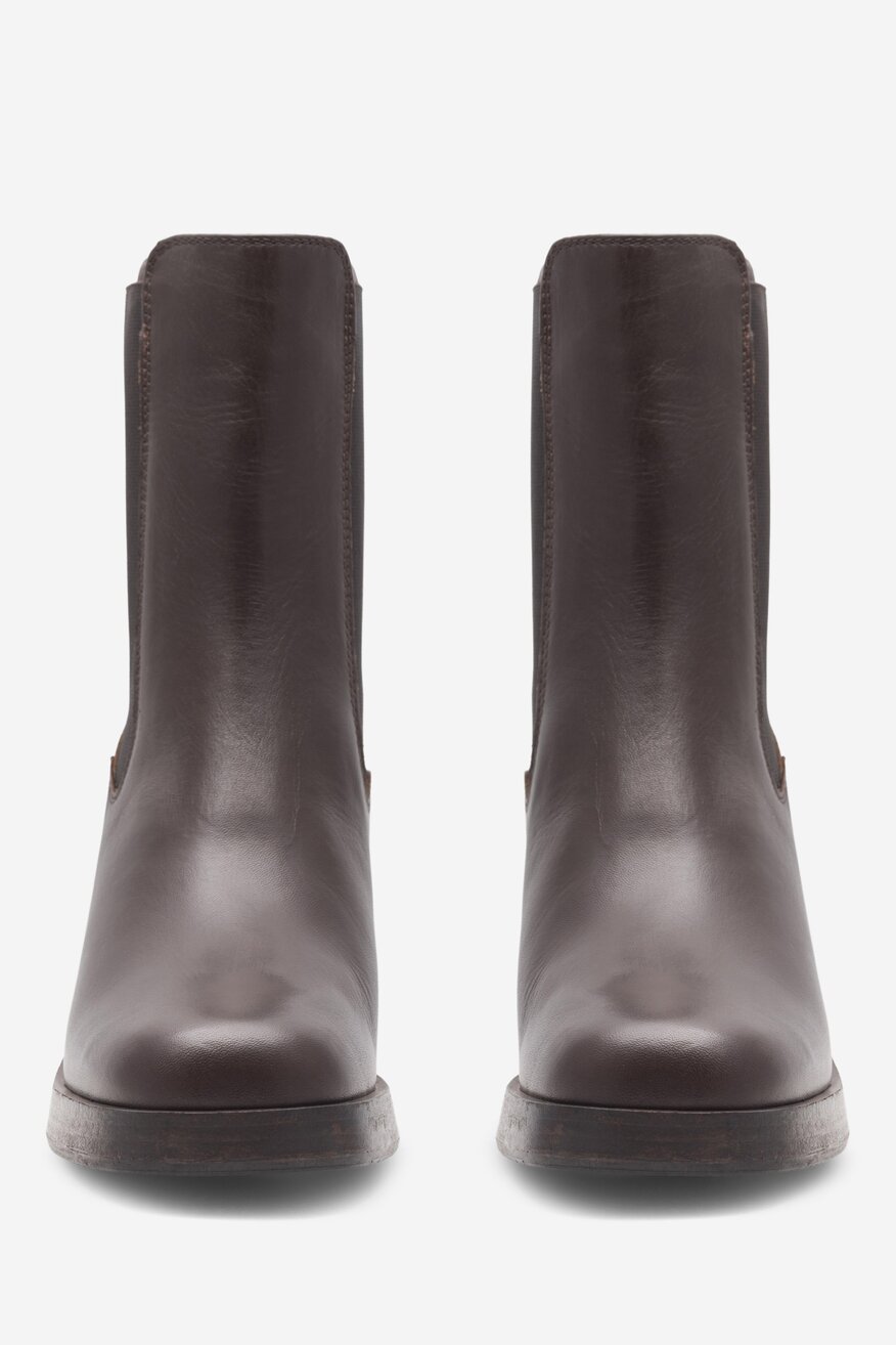 Botki Gino Rossi CELANO-22740NB Brązowy ciemny