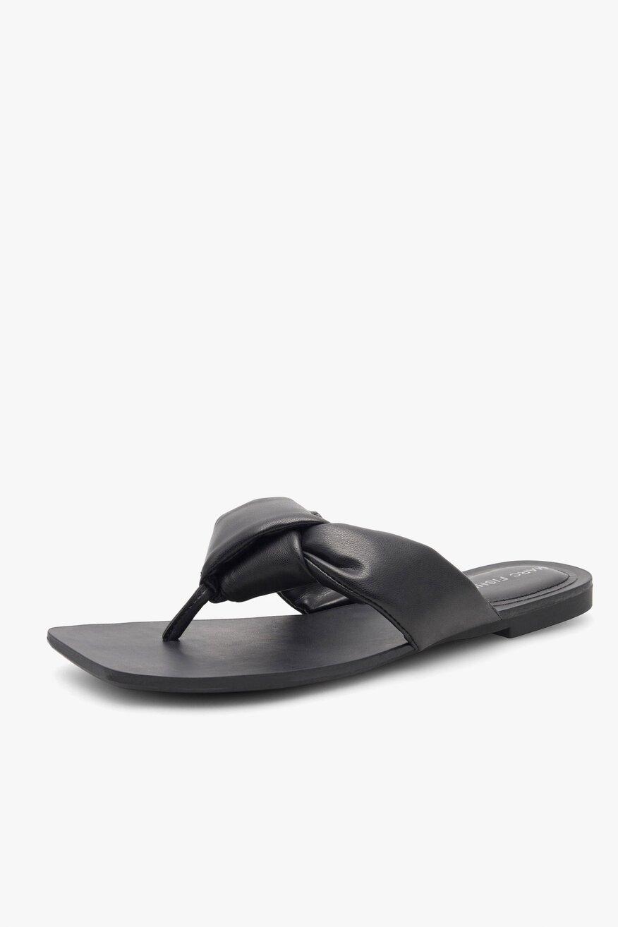 Klapki MARC FISHER F-BALER BLK01 Czarny