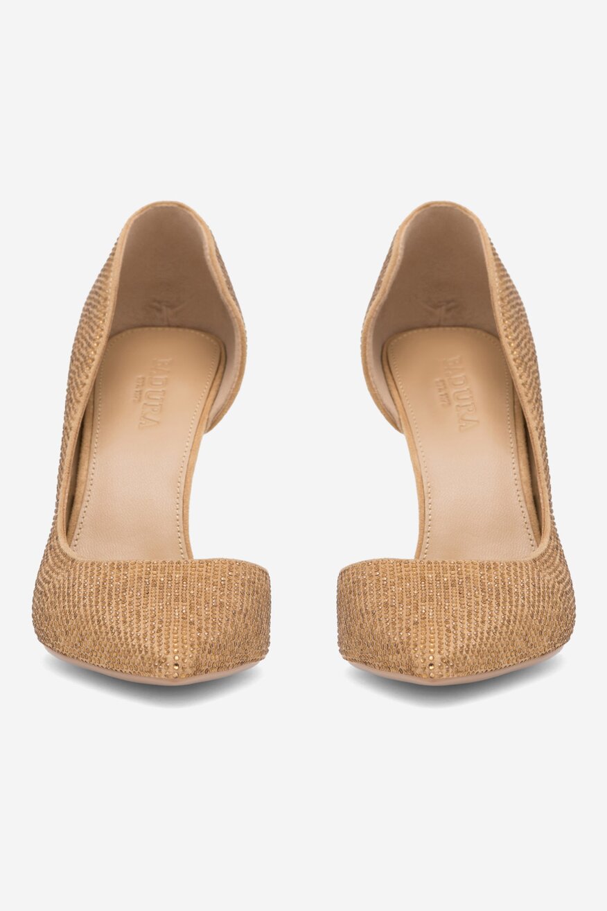 Czółenka Badura LUGO-V325-701 Złoty