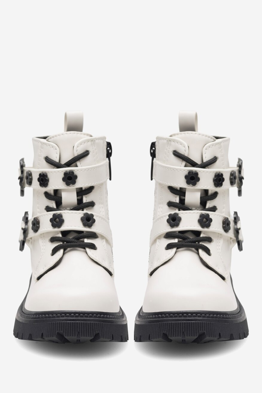 Trzewiki Nelli Blu CM221028-13 Biały