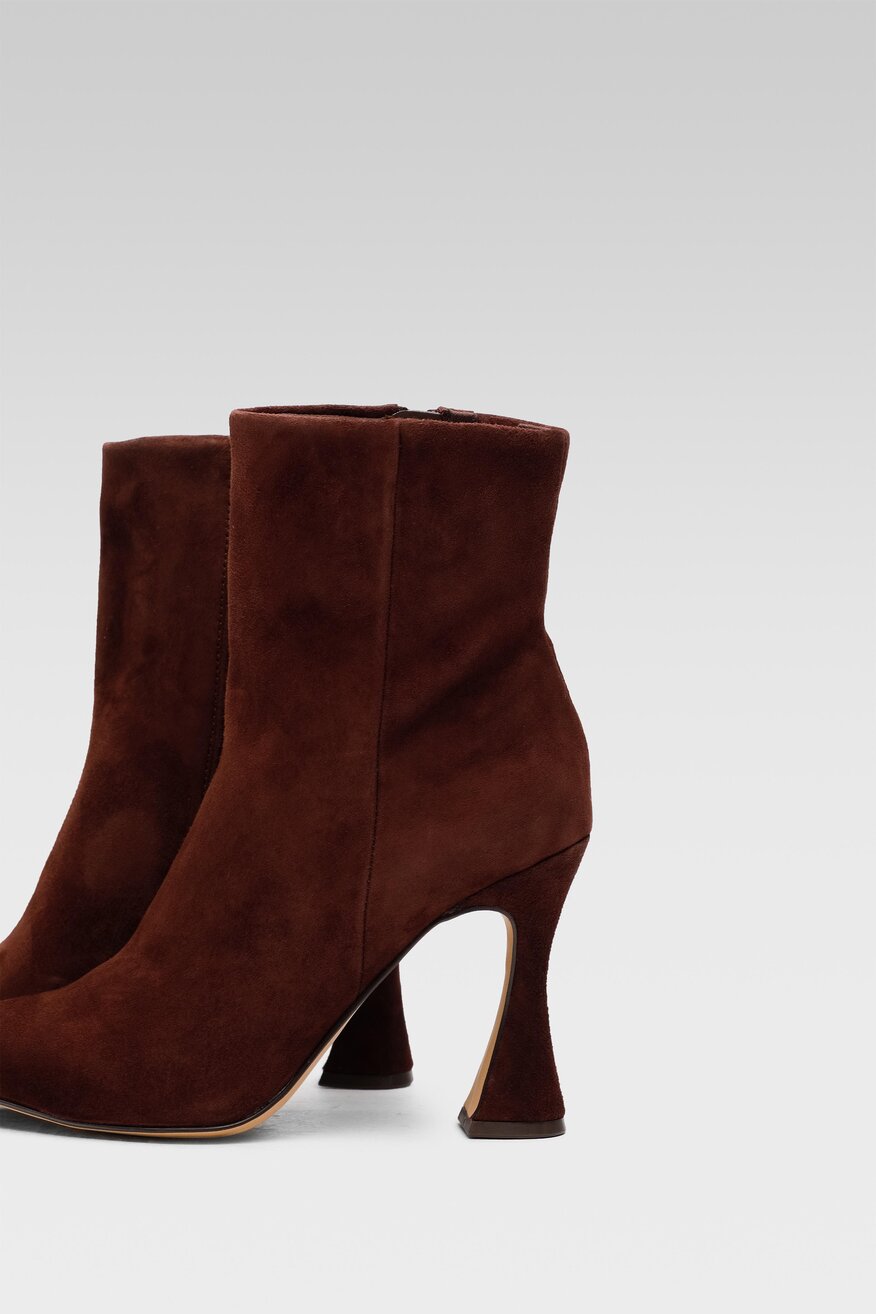 Botki Aldo 13474655 Brązowy ciemny