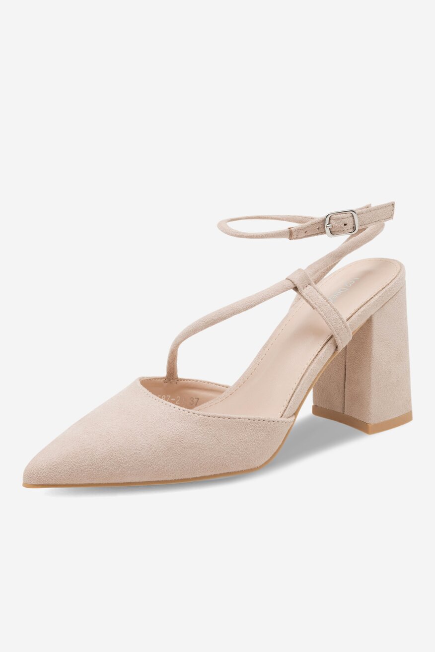 Czółenka DeeZee AISCHA KL-HH4587-21 Beżowy