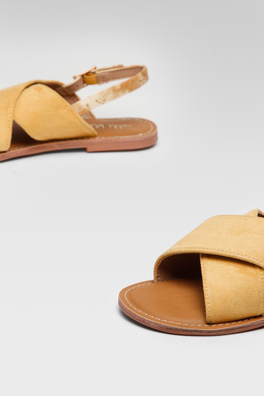 Sandały Nelli Blu CS21882-06 Miodowy