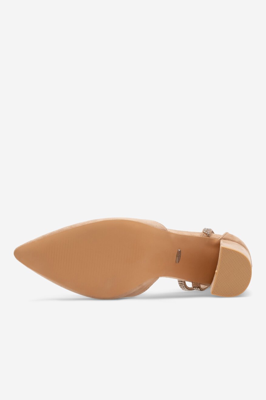 Czółenka DeeZee LISA KL-HT4587-21 Beżowy