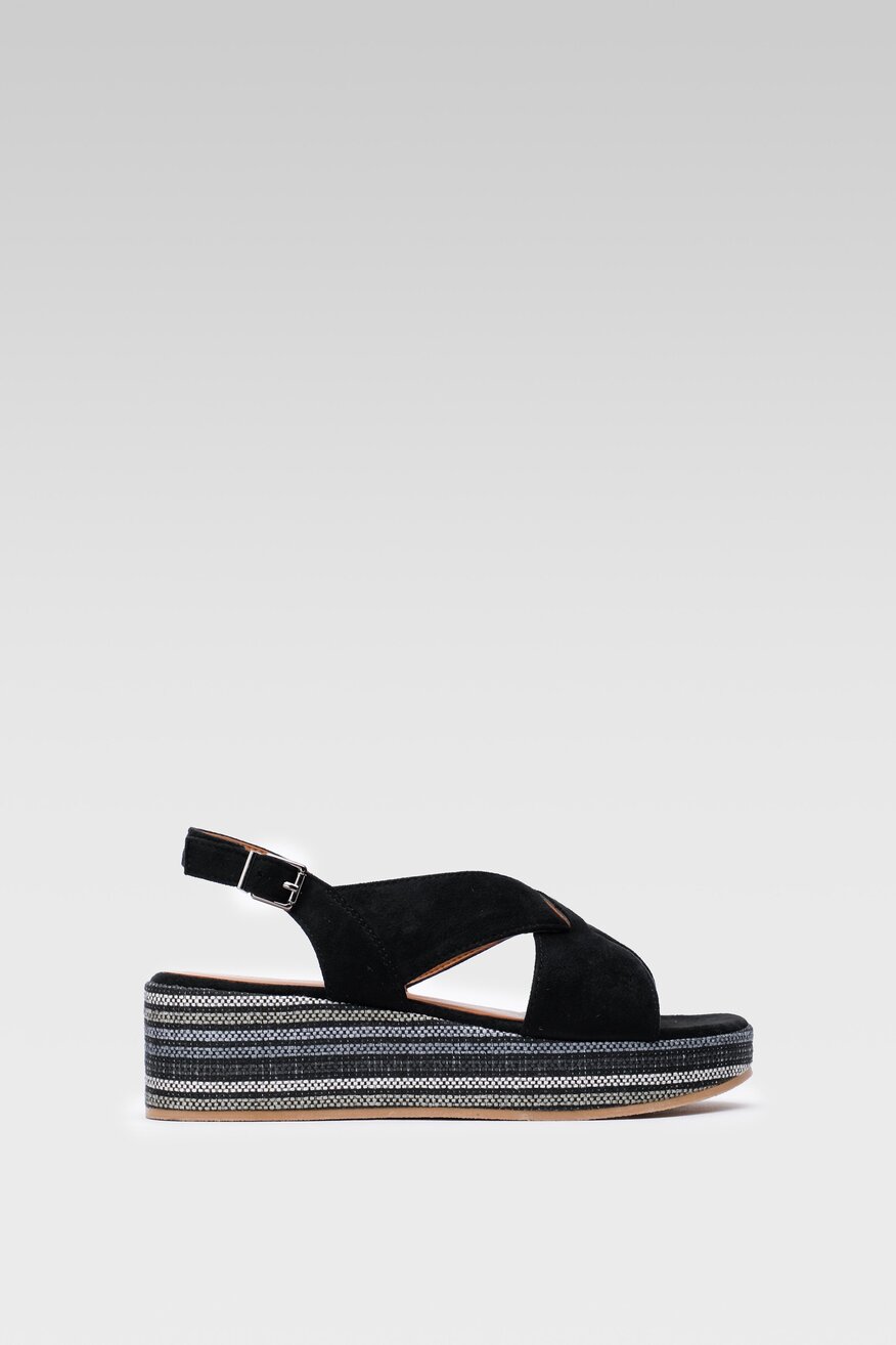 Sandały Clara Barson MELITTA WS22127-02 Czarny