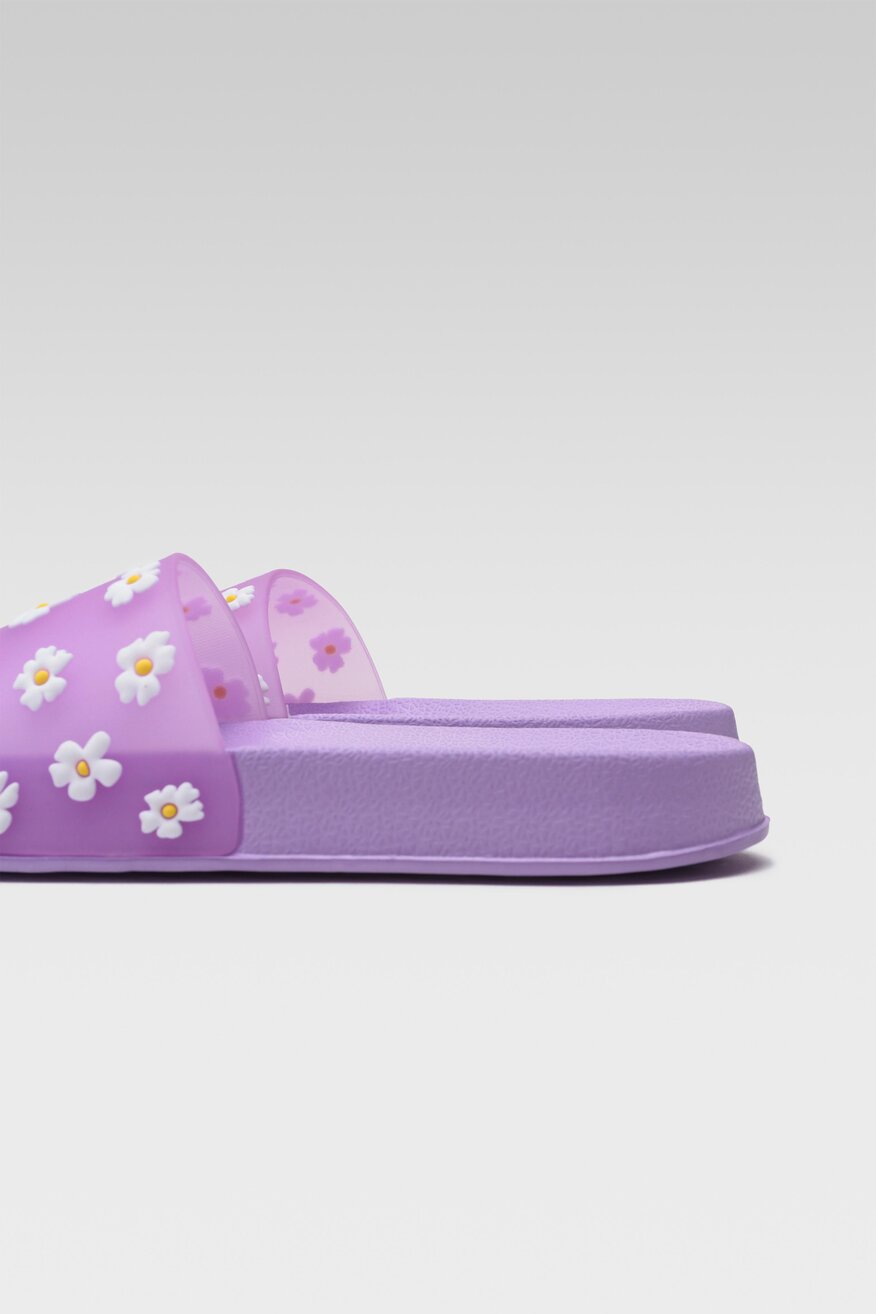 Klapki basenowe Bassano SS23-865633 Fioletowy