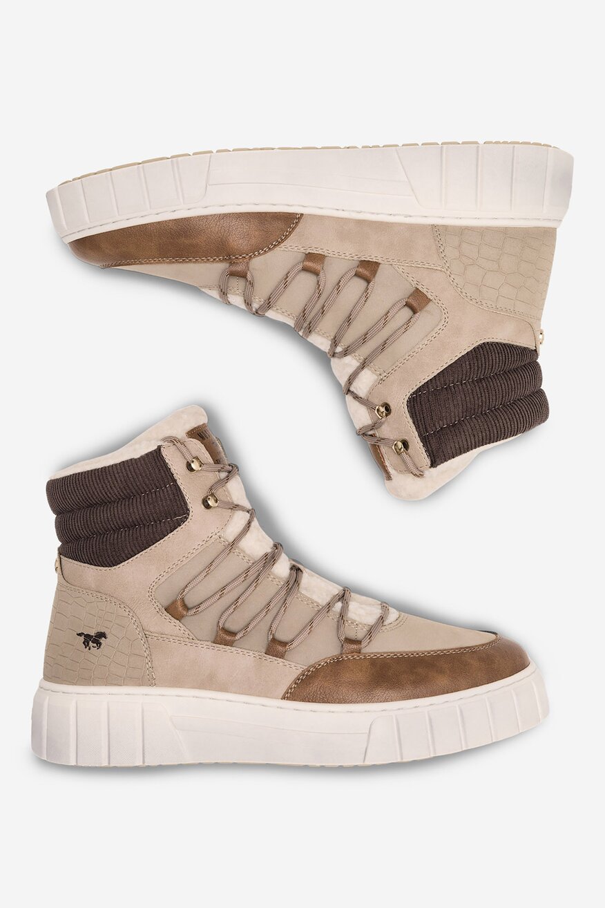 Trzewiki Mustang 1446-601 BIG Beżowy