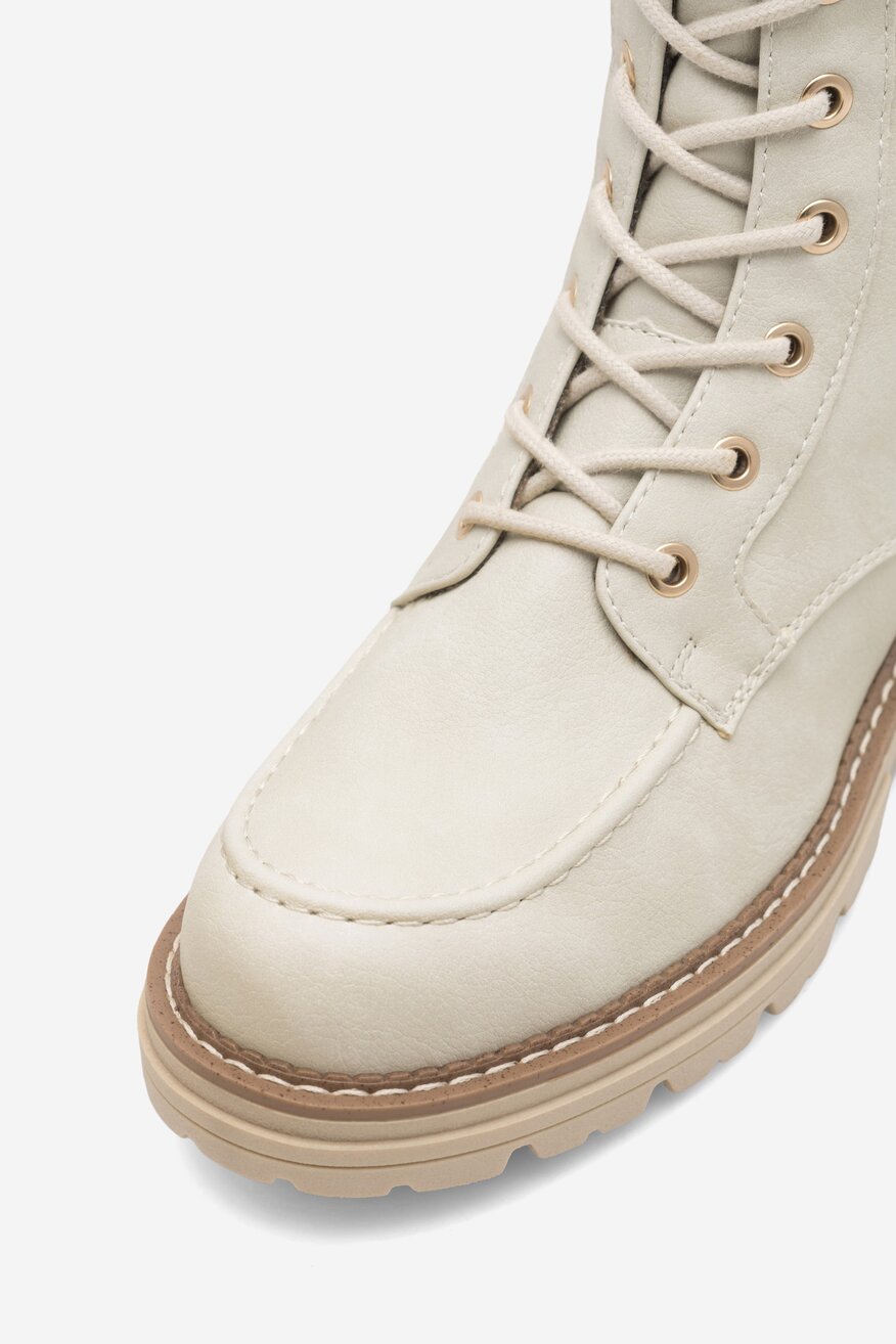 Trzewiki Mustang 1437-503 Biały