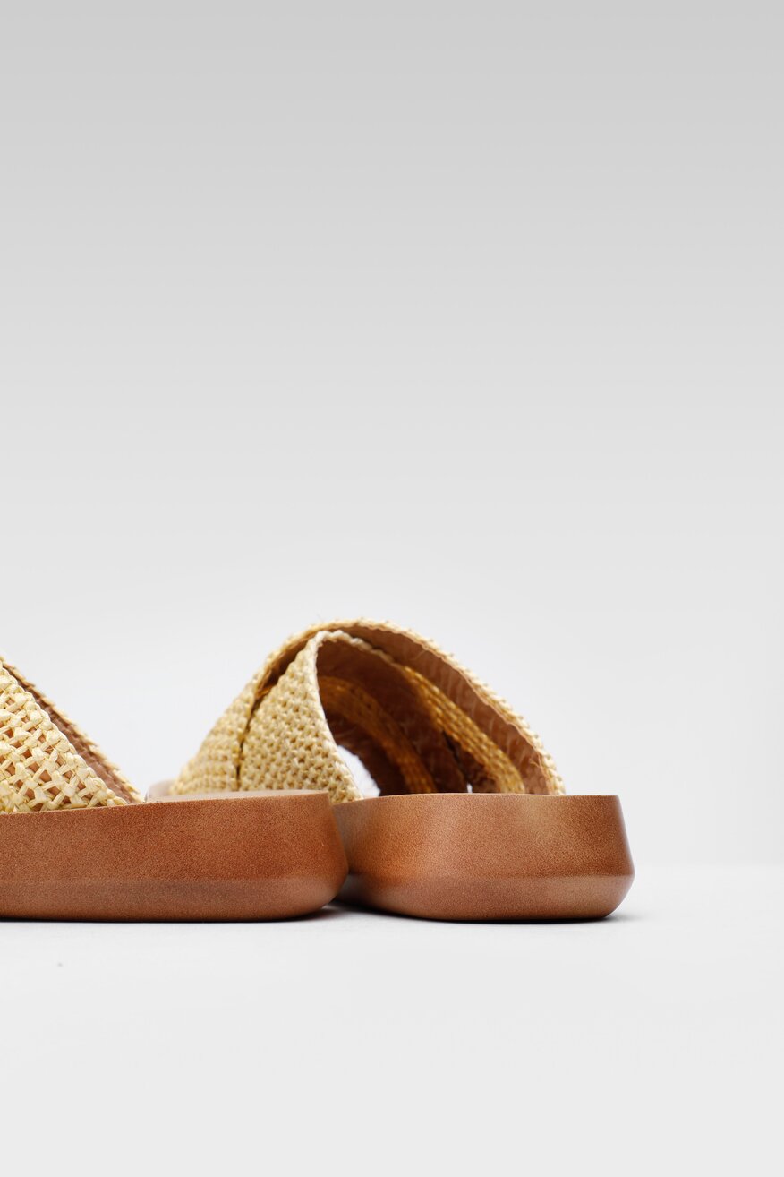 Klapki Jenny Fairy WS106-01 Beżowy