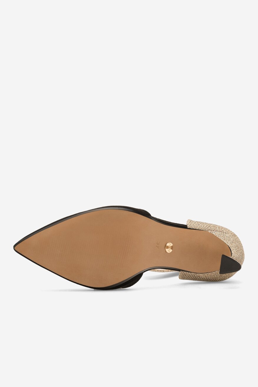 Czółenka NINE WEST ATIYA JF2186-1 Czarny