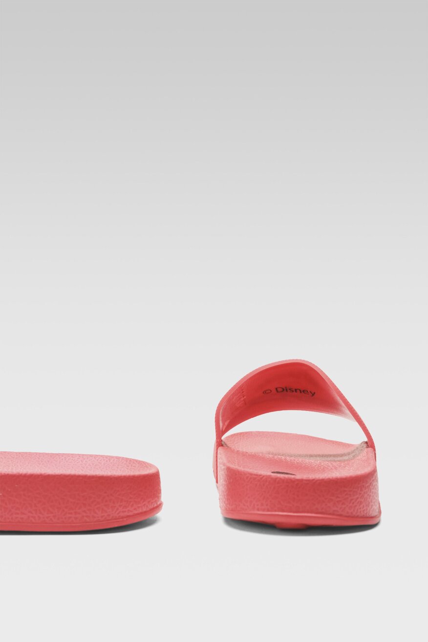 Klapki basenowe DISNEY 100 SS23-865612 Czerwony