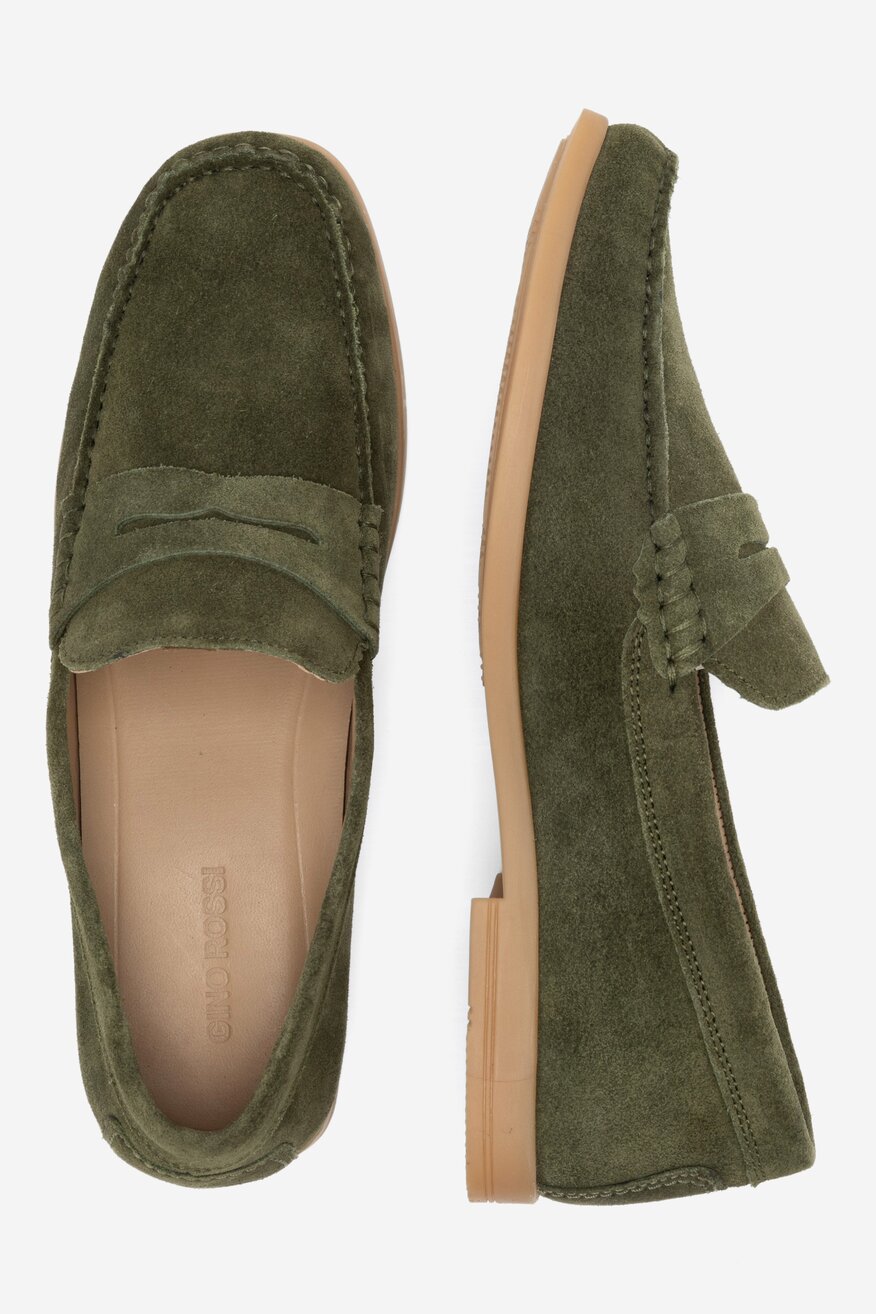 Półbuty Gino Rossi LEONARDO-01 MI08 Khaki