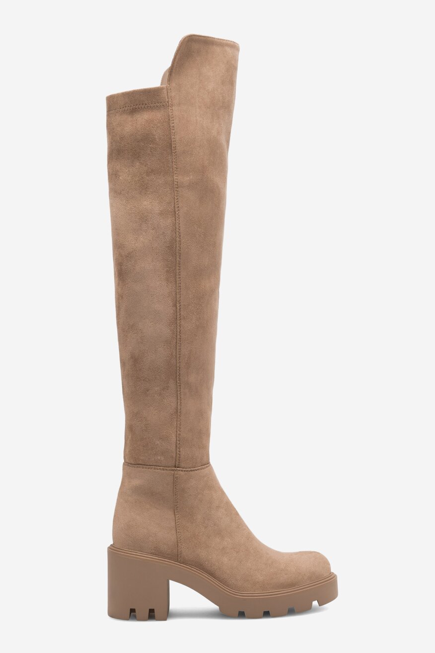 Kozaki DeeZee MORGANE WS5596-30 Beżowy