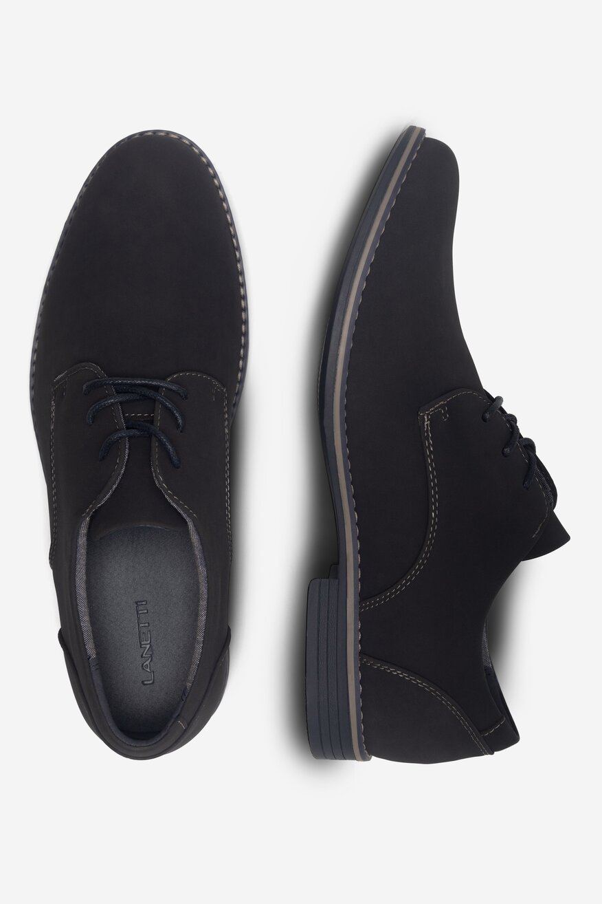 Półbuty Lanetti M16SS025-30 Granatowy