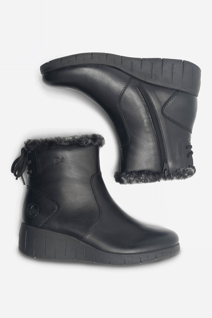 Botki Rieker Y1350-00 Czarny