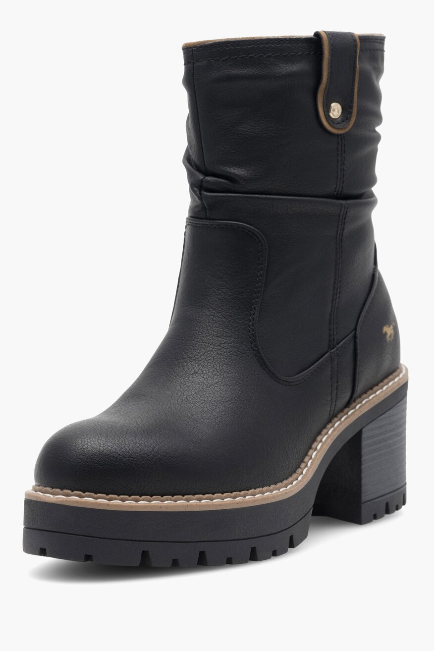 Botki Mustang 1473-601 Czarny