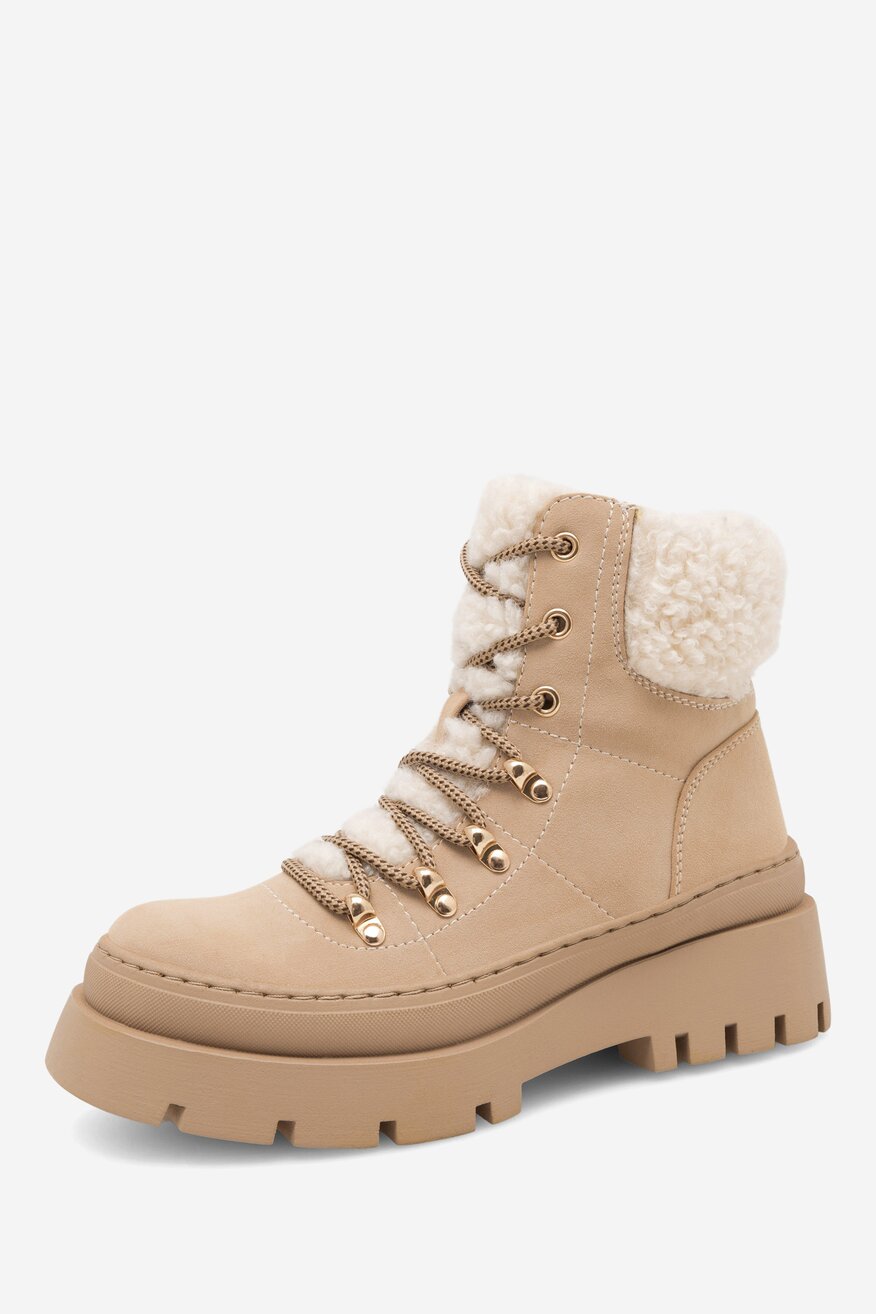 Trzewiki DeeZee QUEENIE WS6151-03 Beżowy