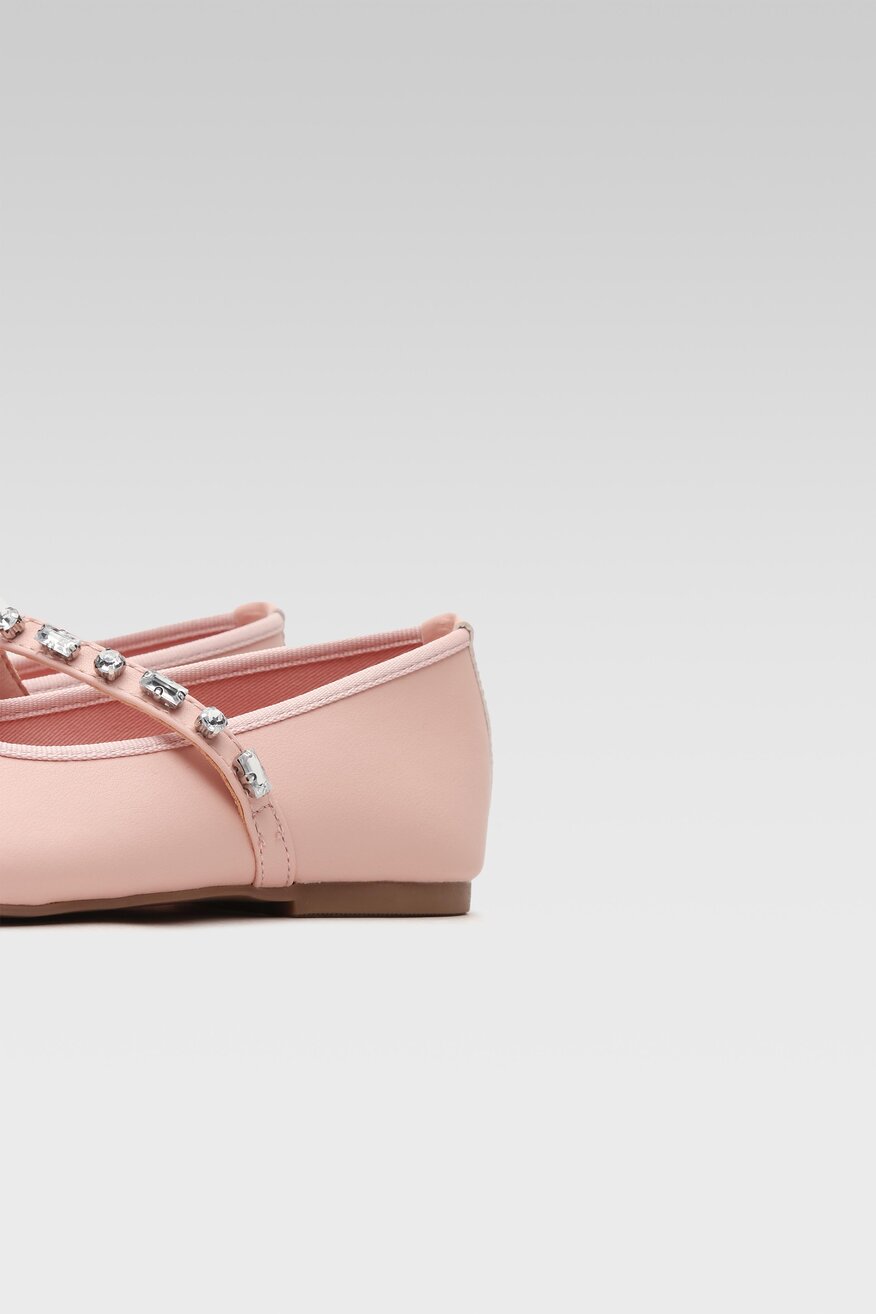 Baleriny DeeZee CS21213-08 Różowy