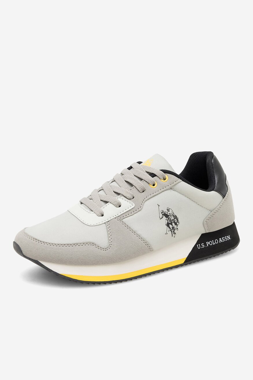 Sneakers U.S. POLO ASSN. NOBIL011M/CNH1 Szary jasny