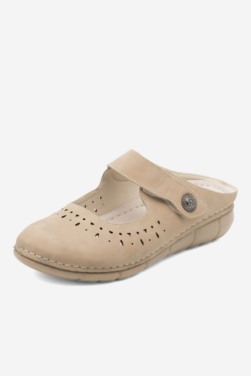 Klapki Clara Barson SELINA H168-06 Beżowy