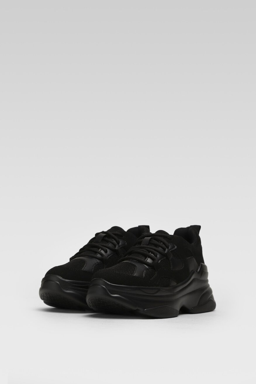 Półbuty DeeZee WS19813-01 Czarny