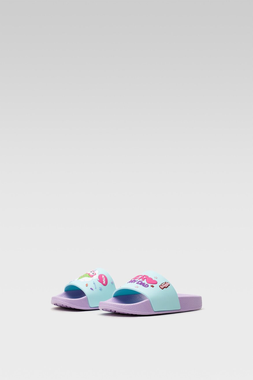 Klapki basenowe Coqui 6383-635-0244 Fioletowy