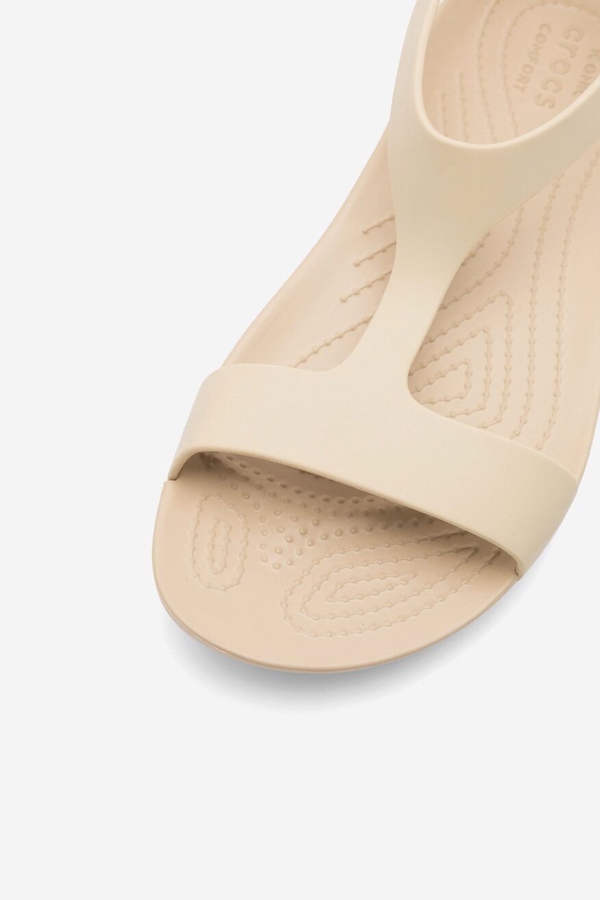 Klapki basenowe Crocs SERENA SANDAL 205469-212 Beżowy