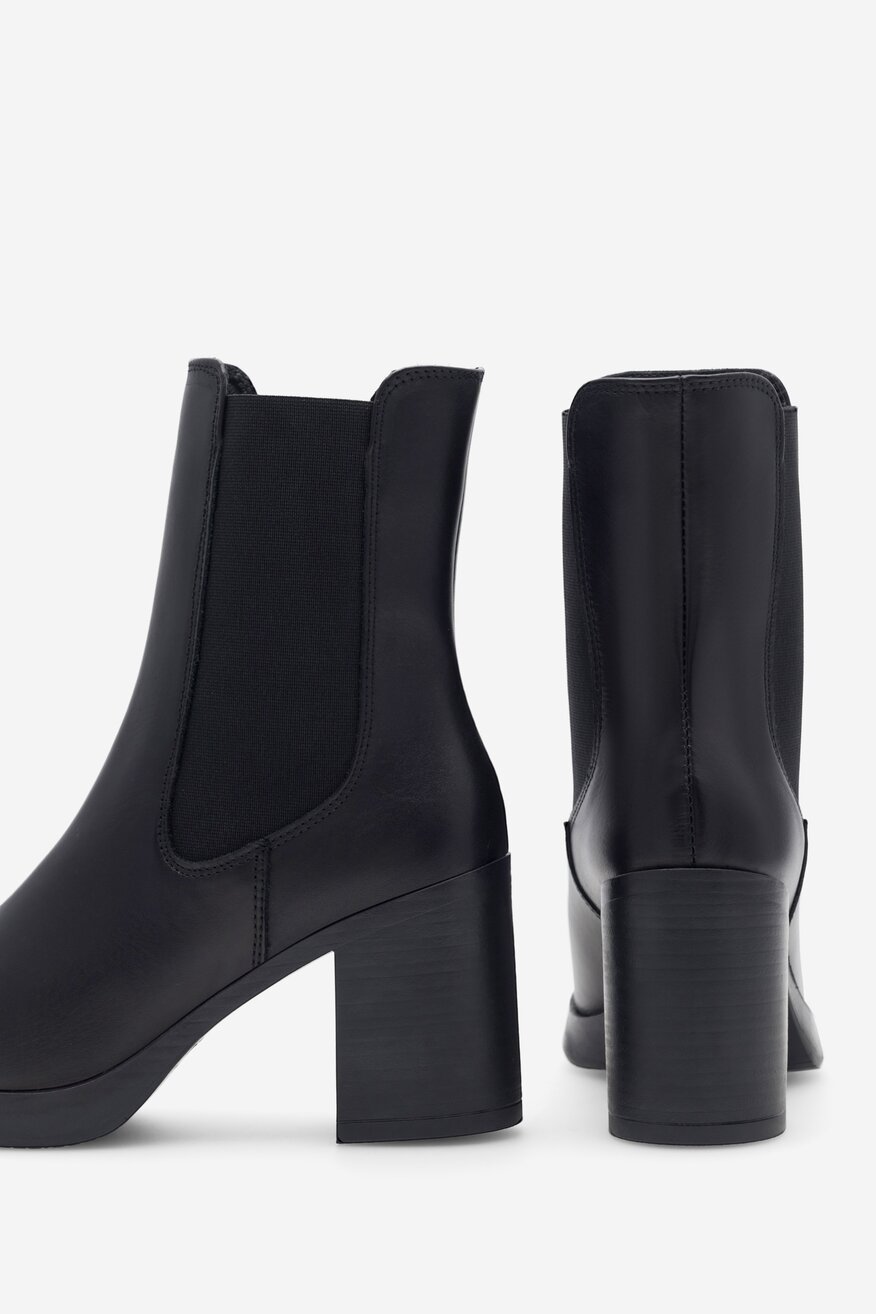 Botki Gino Rossi CELANO-22740NB Czarny