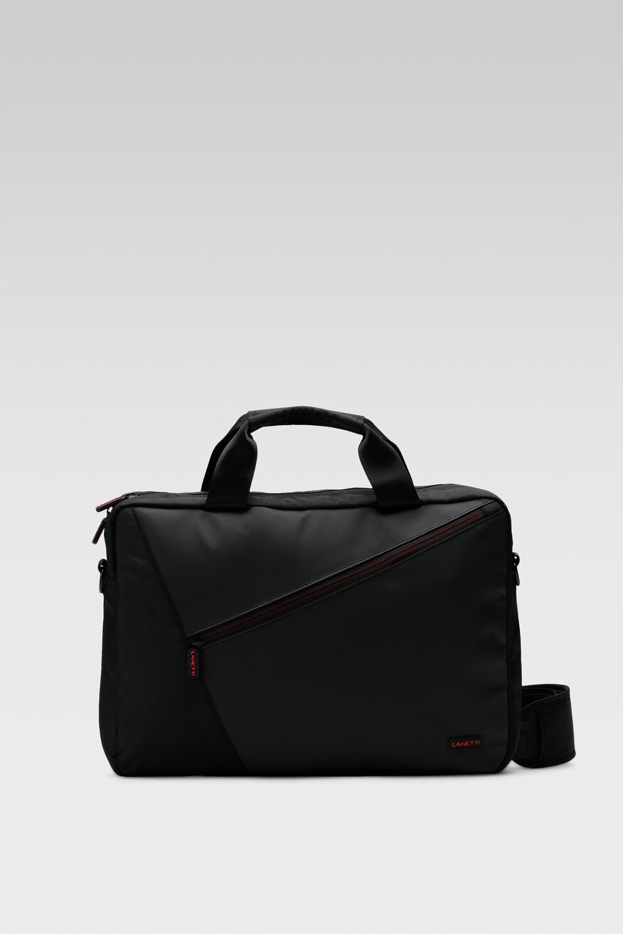 Torba męska Lanetti BMM-S-122-10-08 Czarny